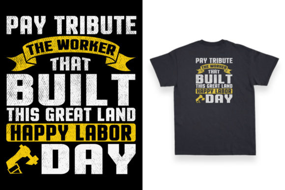 Labor Day T-Shirt Design for May 1st