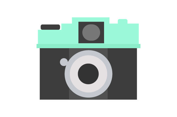 Retro Camera Embroidery Design